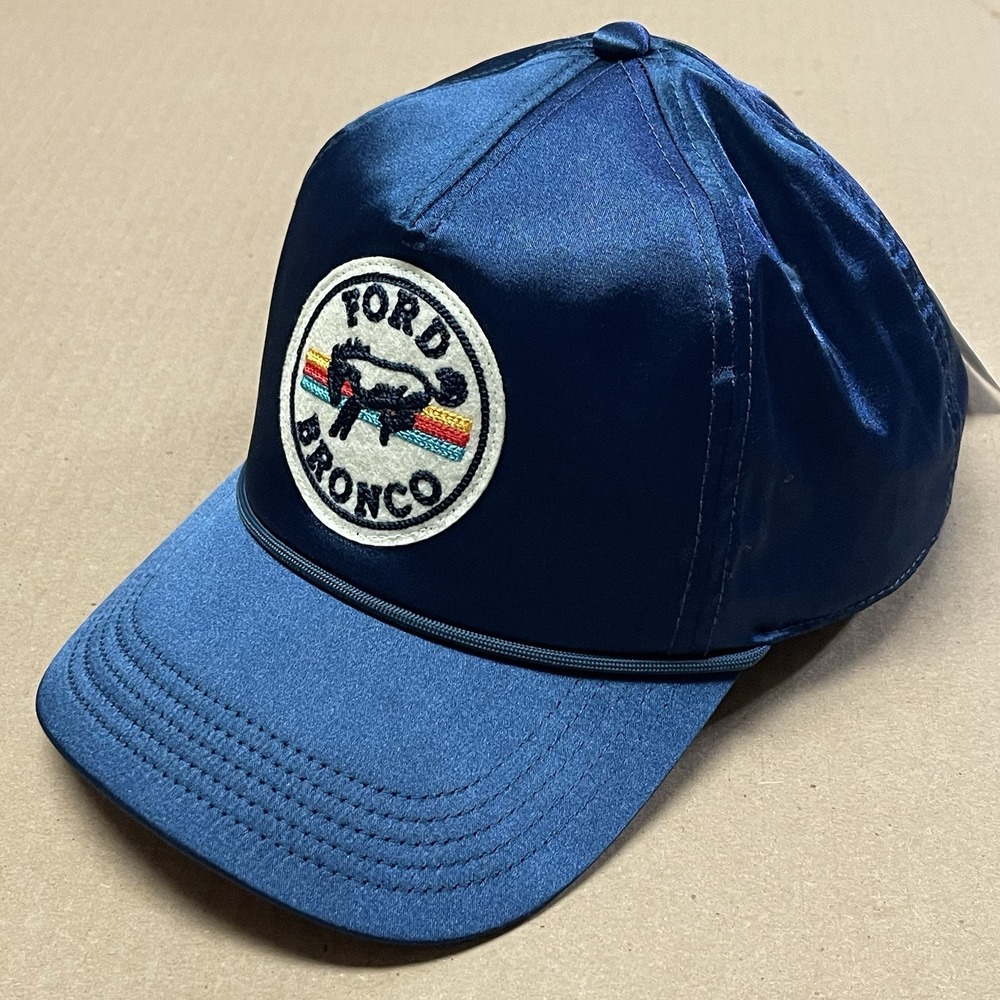 American Needle Ford Bronco Blue OSFM Baseball Cap Hat - NWT